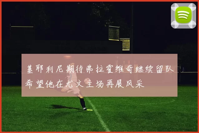 基耶利尼期待弗拉霍维奇继续留队希望他在尤文主场再展风采